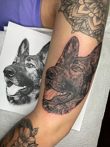 Explore van halen tattoo ideas, creative tattoo ideas in Lakeview, available at Backwoods Tattoo Studio