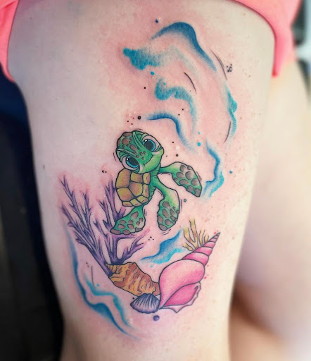 Explore tattoo font ideas for names, creative tattoo ideas in Maple Lake, available at Earth Child Tattoo