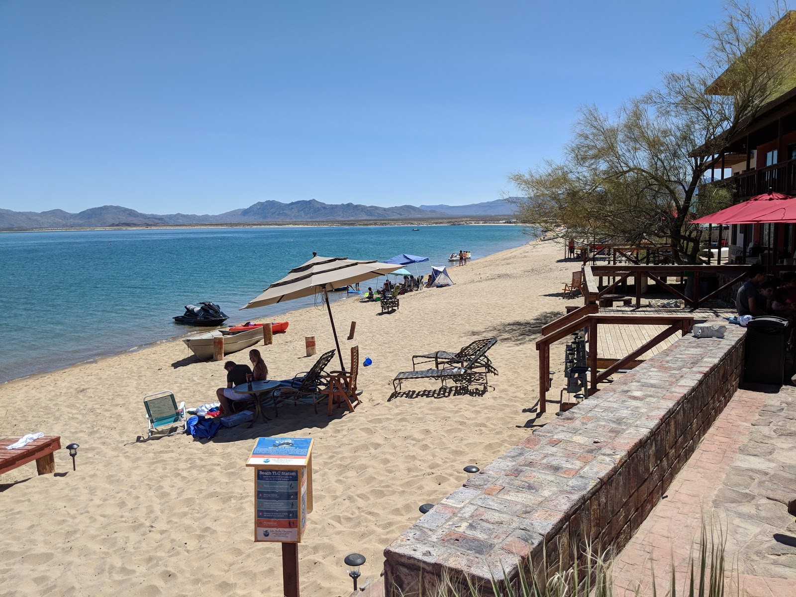 Foto av Playa Bahia Gonzaga och bosättningen