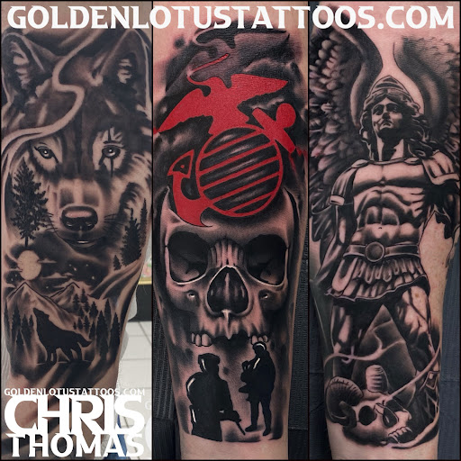 Explore baltimore tattoo ideas, creative tattoo ideas in Sherwood, available at Golden Lotus Tattoo Studio