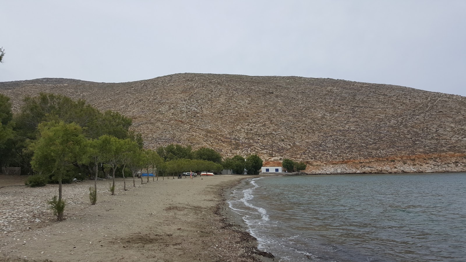 Panormos beach'in fotoğrafı küçük koy ile birlikte