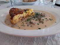 Quiche du Restaurant français La Terrasse du Beaujolais à Chiroubles - n°6