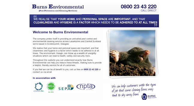 Reviews of Burns Environmental Pest Control Glasgow in Glasgow - Pest control service