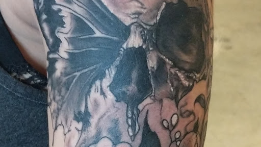 Explore tattoo ideas names on arm, creative tattoo ideas in Williston, available at Badlands Tattoo And Piercing