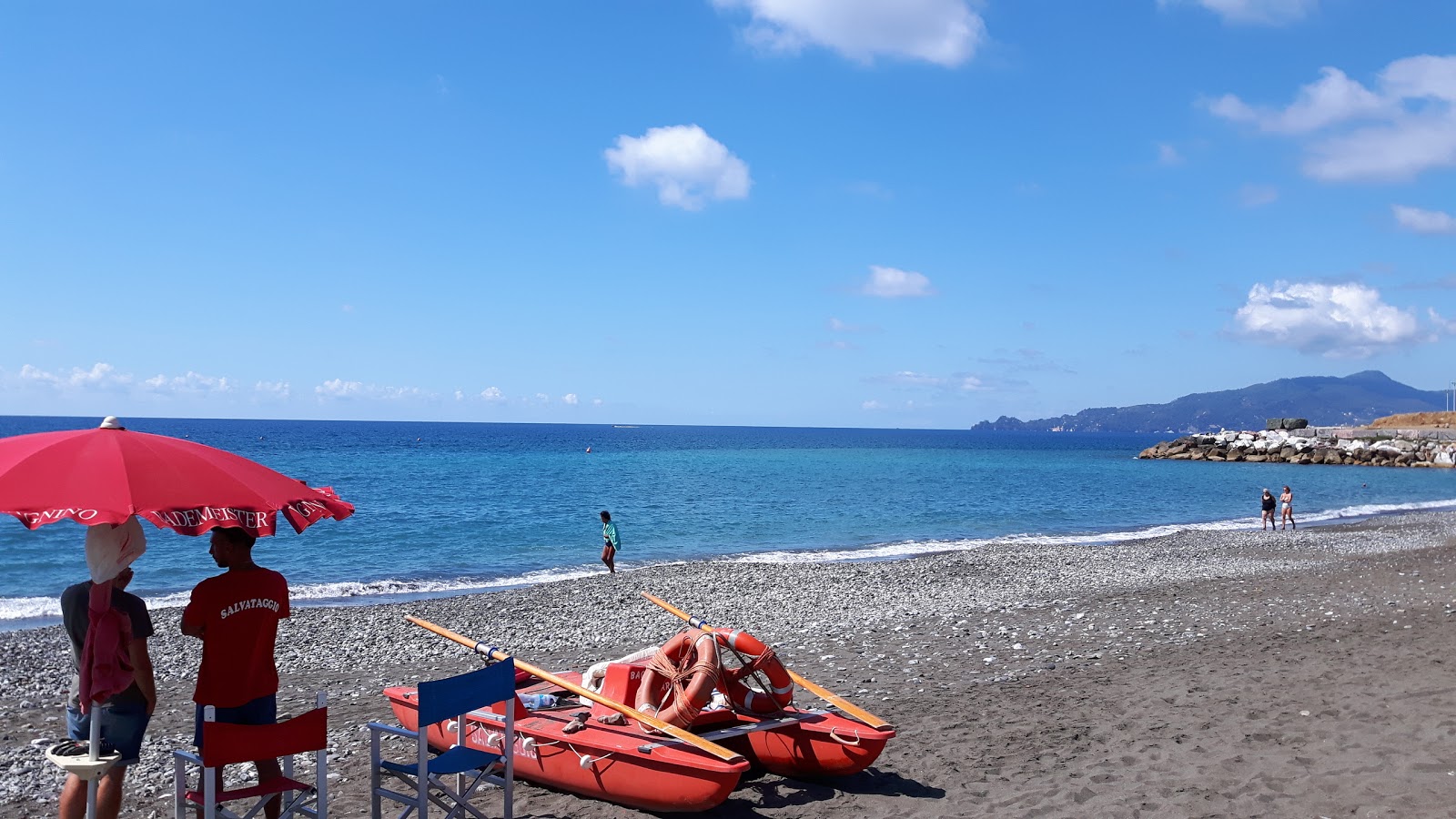 Foto av Spiaggia Tito Groppo med rak strand
