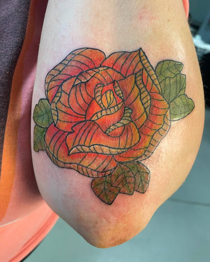 Explore tattoo on shoulder ideas, creative tattoo ideas in Cincinnati, available at Opal Moon Tattoo