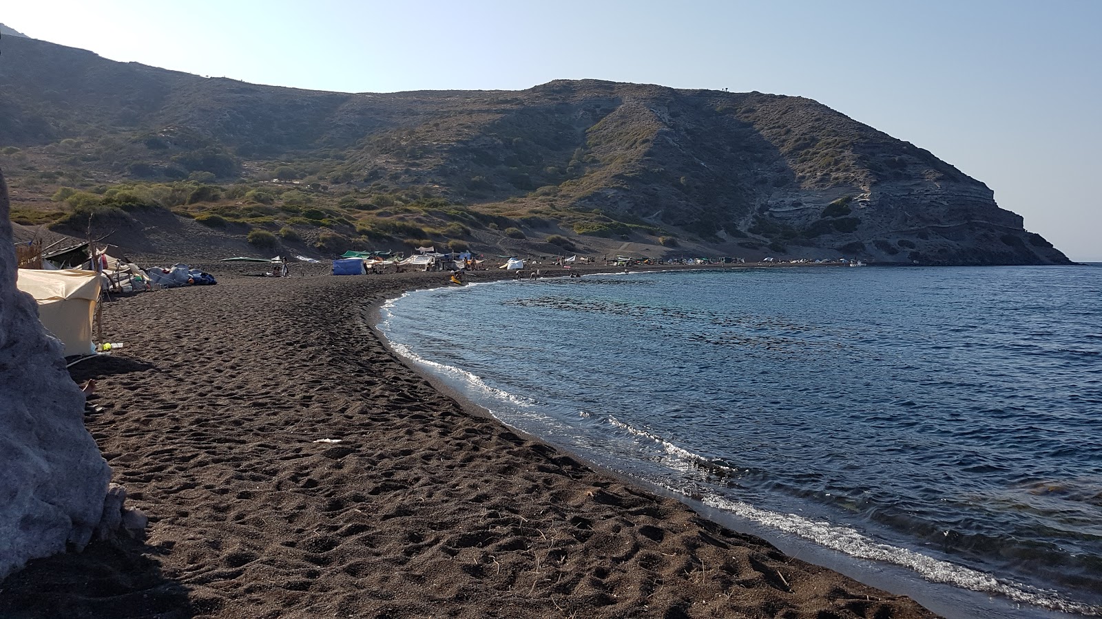 Foto av Pachia Ammos med rymlig strand