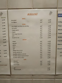 Carte du Etoile Pizza à Lyon
