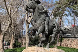 Pony Express Statue image