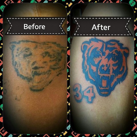 Explore linework flash tattoo ideas, creative tattoo ideas in Clinton, available at Heaven Bound Tattoos