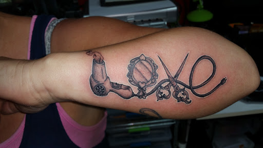 Explore men half sleeve tattoo ideas, creative tattoo ideas in Foley, available at Black Sheep Custom Tattoos and Piercings