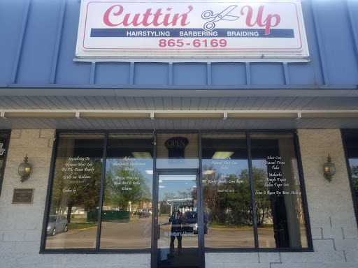 cuttin up barbershop and salon