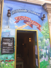 L'Osteria Dell'Anima à Paris carte