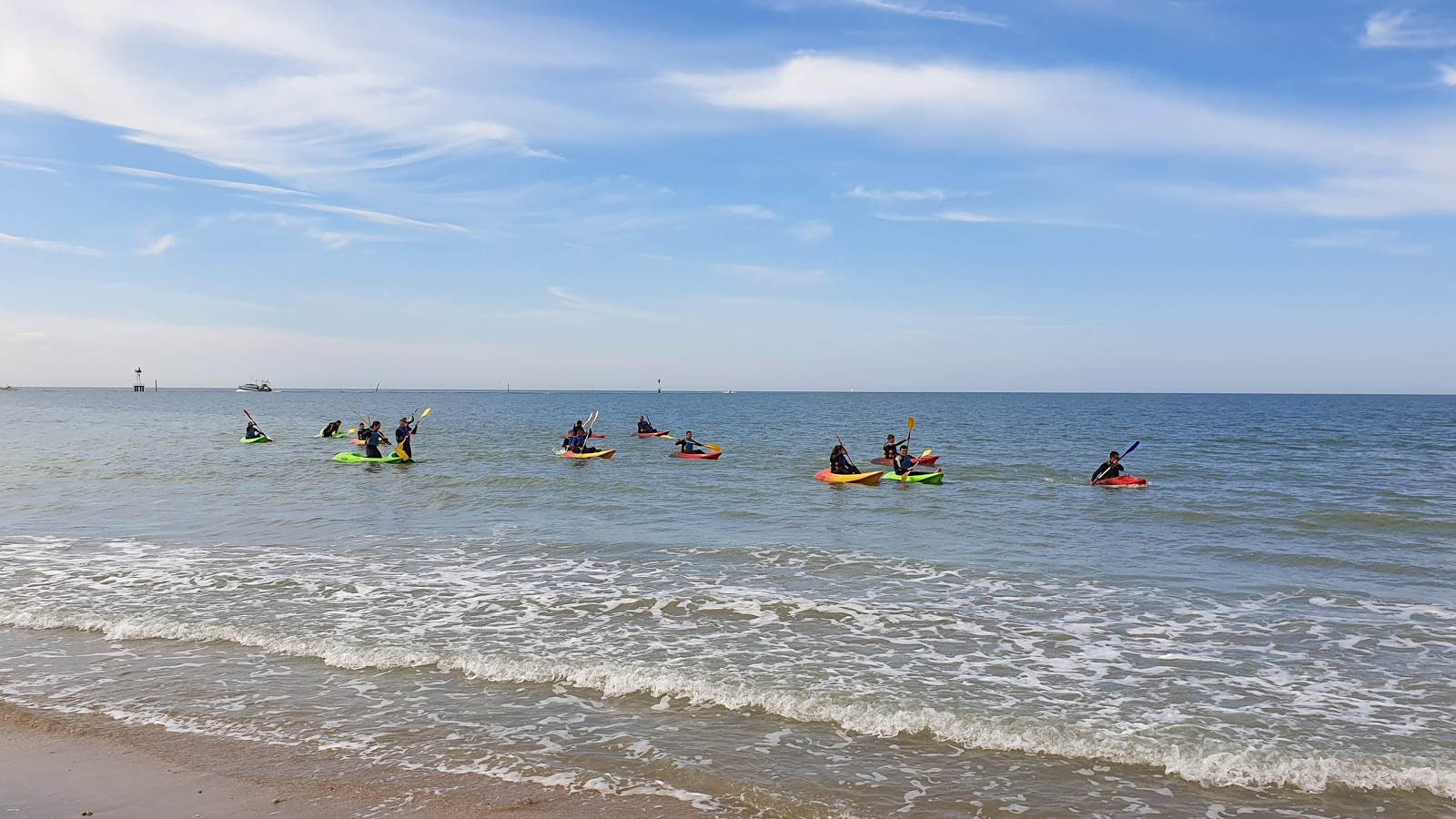 Photo de Plage de Trouville zone des équipements