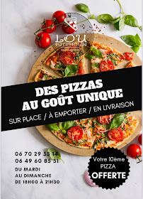 Restaurant Lou Pitchoun à Drap (la carte)