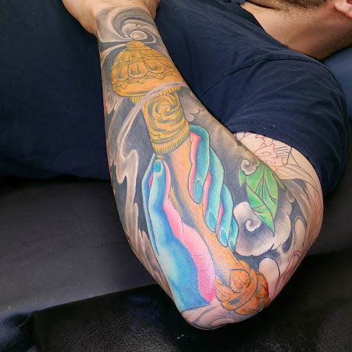 Explore aquaman tattoo ideas, creative tattoo ideas in Seattle, available at Beyond the Ink Tattoo