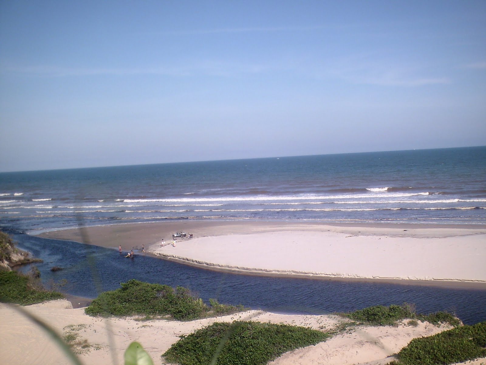 Zdjęcie Plaża Long Island North Head z powierzchnią jasny, drobny piasek