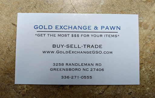 Gold Dealer «Gold Exchange and Pawn», reviews and photos, 3258 Randleman Rd, Greensboro, NC 27406, USA