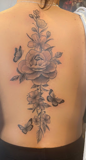 Explore palm tree tattoo ideas, creative tattoo ideas in Ogden, available at Legacy Tattoo