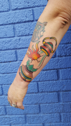 Explore warrior tattoo ideas for guys, creative tattoo ideas in Metairie, available at Galactic Tattoo Studio