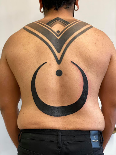 Explore tattoo ideas compass, creative tattoo ideas in New Orleans, available at TOUGH LOVE TATTOOS