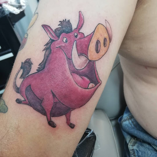 Explore golf tattoo ideas for men, creative tattoo ideas in Hayward, available at Three Tentacles Tattoo Studio