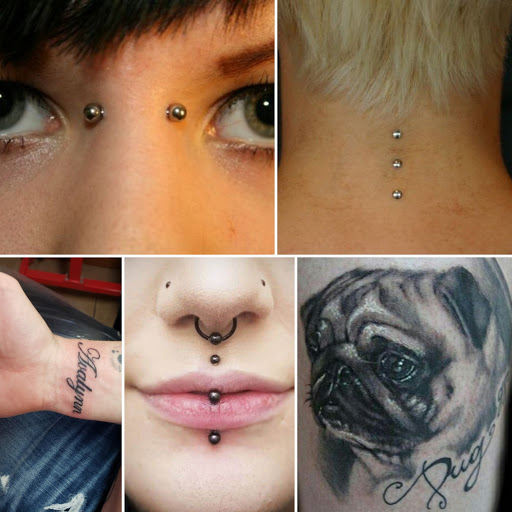 Explore hammer tattoo ideas, creative tattoo ideas in Elko, available at Custom Tattoos and Body Piercing Studio