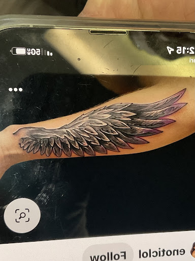 Explore chain link tattoo ideas, creative tattoo ideas in Ocala, available at Beauty in a Canvas Tattoo and Art Gallery