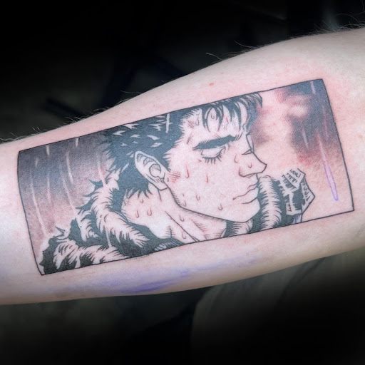 Explore master sword tattoo ideas, creative tattoo ideas in Clear Lake, available at Studio 65 Tattoos