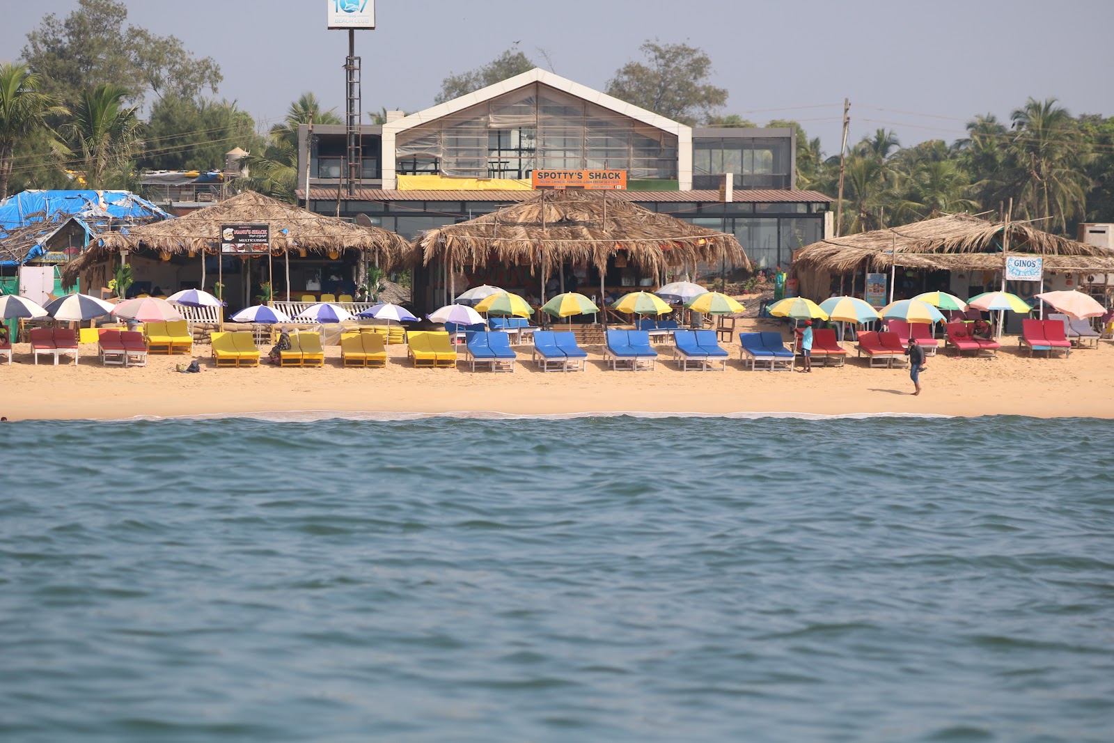 Fotografija Candolim Beach udobje območja