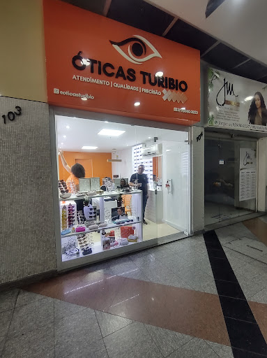 Logo da empresa - Óticas Turibio