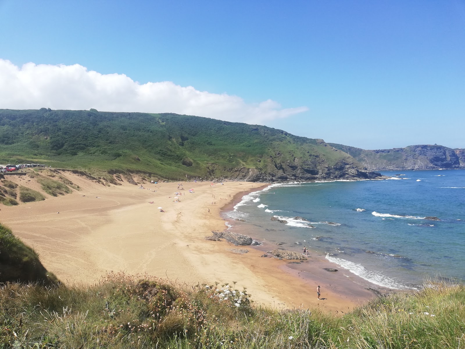 Foto von Playa de Carniciega wilde gegend