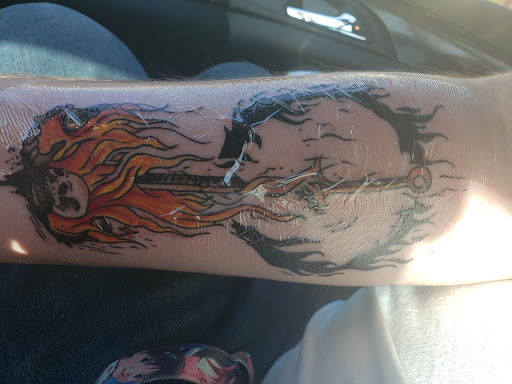 Explore gear tattoo ideas, creative tattoo ideas in Fort Mohave, available at Fort Mohave Tattoo Company