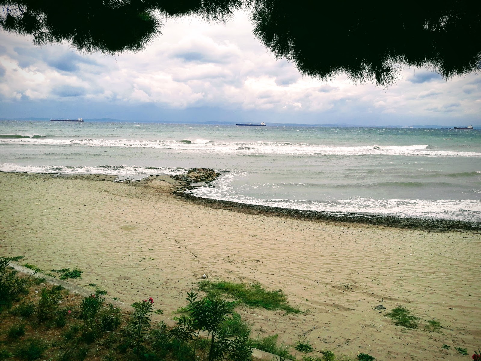 Foto af Senkoy beach og bosættelsen