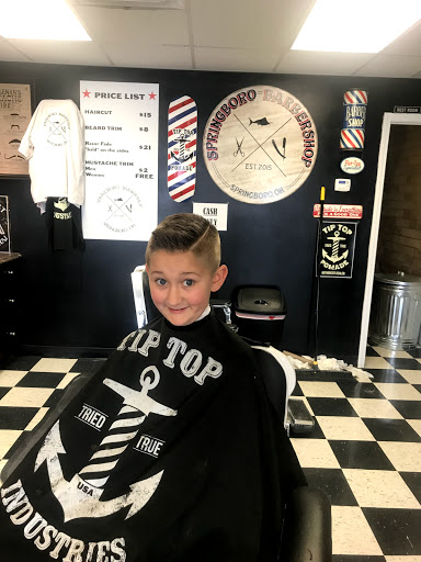Barber Shop «Springboro Barber Shop», reviews and photos, 762 W Central Ave, Springboro, OH 45066, USA