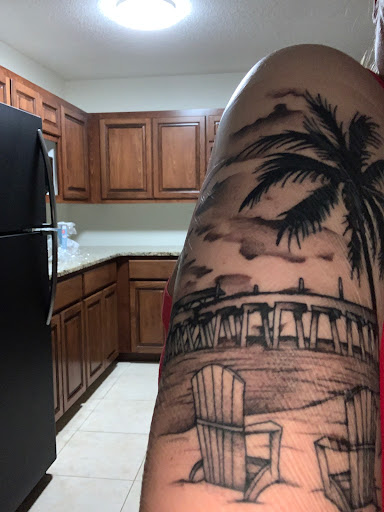 Explore geometric tattoo ideas, creative tattoo ideas in Savannah, available at Nomad Society