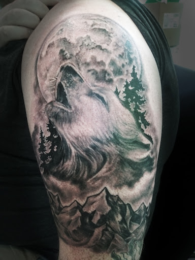 Explore tattoo ideas on the shoulder, creative tattoo ideas in Hillsborough, available at Inkognito tattoo