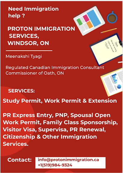 Proton Immigration Services, Windsor ON
