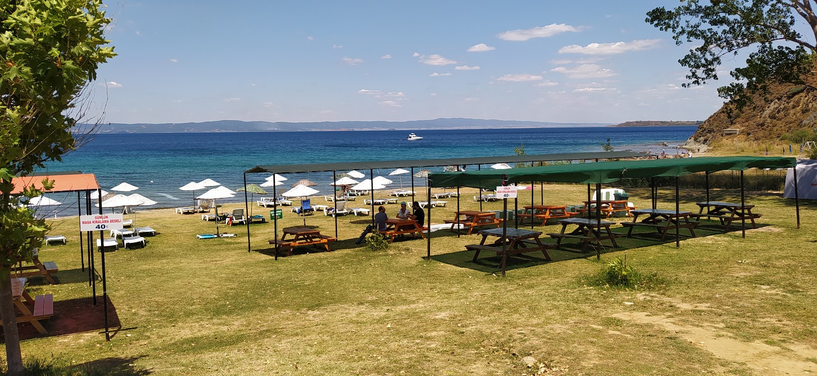 Foto von Fatma Kadin beach II mit sehr sauber Sauberkeitsgrad