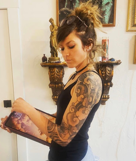 Explore angel neck tattoo ideas, creative tattoo ideas in Avon, available at Avanti Tattoo