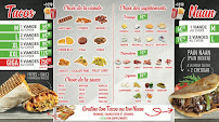 Menu du Le chick'tacos à Albert