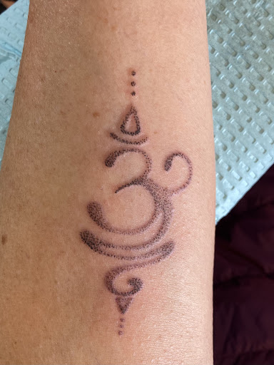 Explore blackout sleeve tattoo ideas, creative tattoo ideas in Bothell, available at Hometown Tattoo