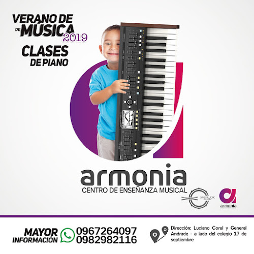 Opiniones de Centro De Enseñanza Musical Armonía en Milagro - Escuela