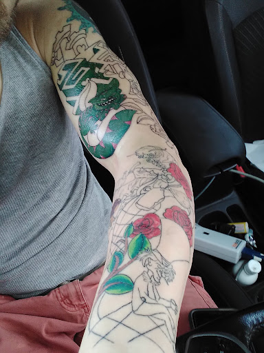 Explore miyamoto musashi tattoo ideas, creative tattoo ideas in Meadville, available at Lucky Lucys Tattoo and Art Studio