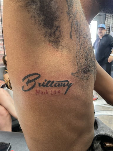 Explore blacked out tattoo ideas, creative tattoo ideas in Lubbock, available at Pura Envidia Tattoo Shop