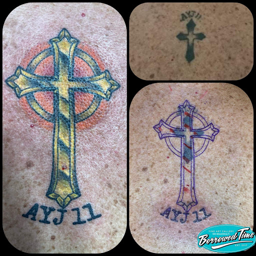 Explore fleetwood mac tattoo ideas, creative tattoo ideas in Mckinney, available at Borrowed Time Fine Art Gallery Tattoo Shop