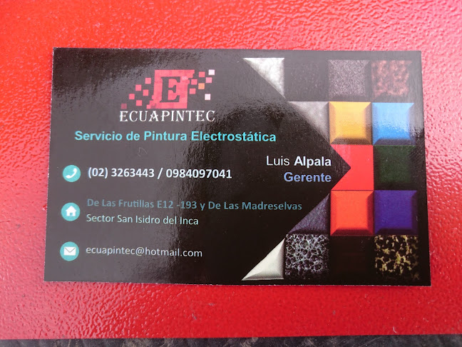 Opiniones de ECUAPINTEC en Quito - Tienda de pinturas