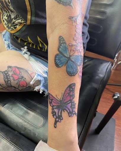 Find halo tattoo ideas for your next unique tattoo in Tucson at The Painted Lady Tattoo