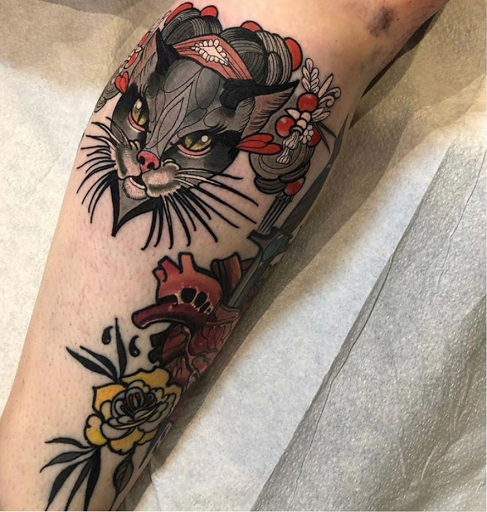 Explore folklore tattoo ideas, creative tattoo ideas in New York, available at Red Baron Ink Tattoo and Piercing