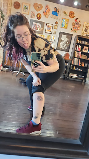 Explore top of hand tattoo ideas, creative tattoo ideas in Kansas City, available at Golden Stag Tattoo and Gallery